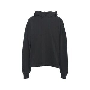 Thom Krom Cropped Oversized Hoodie With Distressed Details - NWT